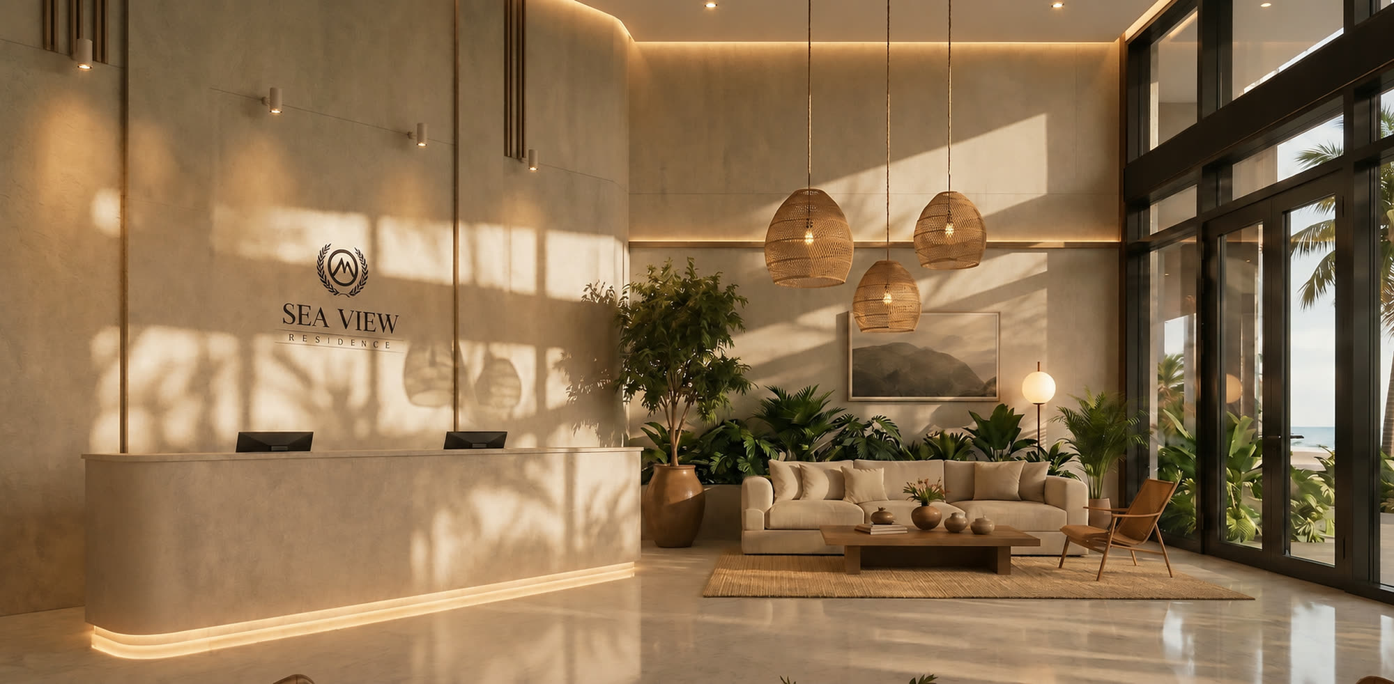 Sama Mayas Real Estate Development — Sea View Residence render